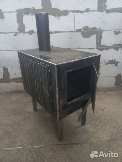 Печка буржуйка в гараж