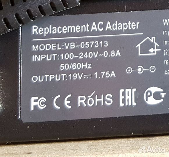 Блок питания принтера hp 32v блок монитора 19v