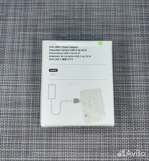 Apple блок 20w (mhje3ZM/A) новый, чек + гарантия