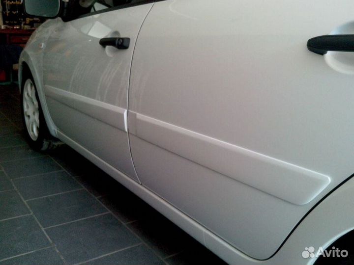 Молдинг на двери перед зад ваз granta