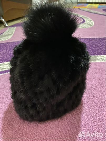 Шапка норковая