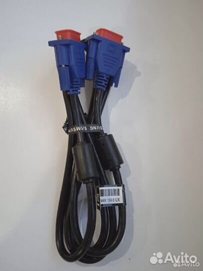 Кабель VGA-VGA новый, запечатанный