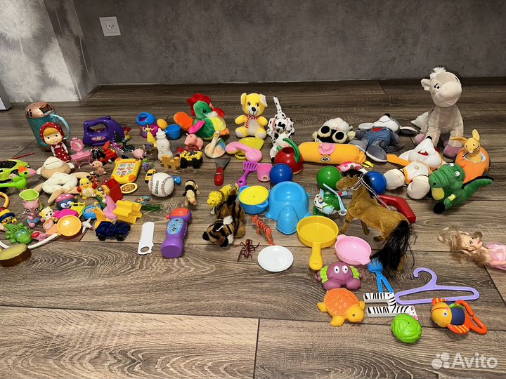 Игрушки пакетом