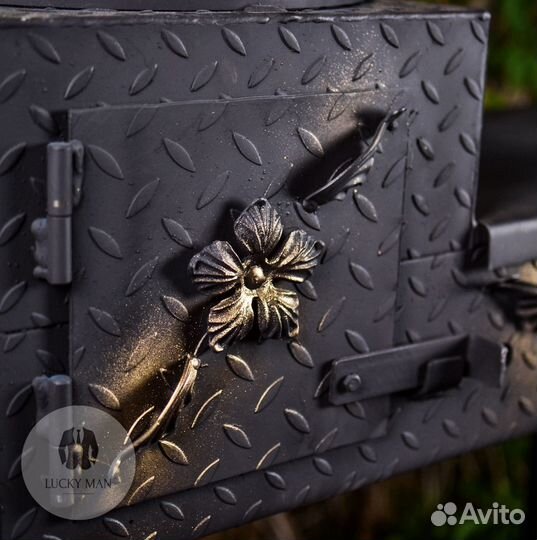 Мангал с крышкой 4мм