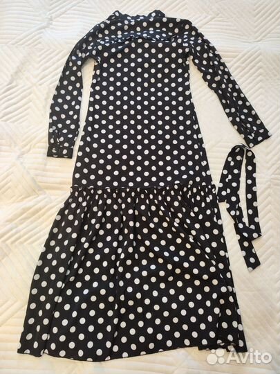 Платье в горошек