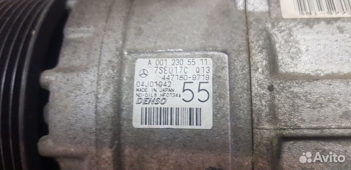 Компрессор кондиционера mercedes