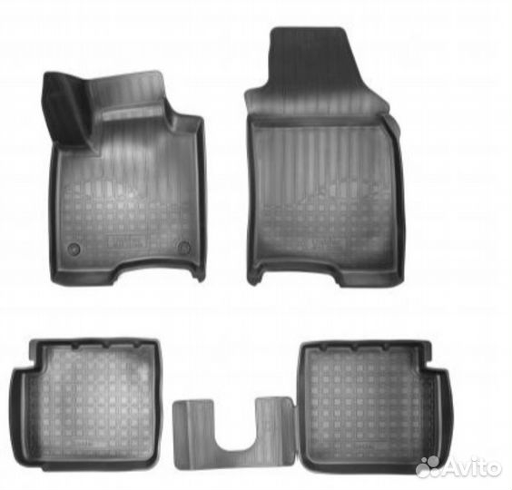 Коврики салона Fiat Panda lll 3D (11)