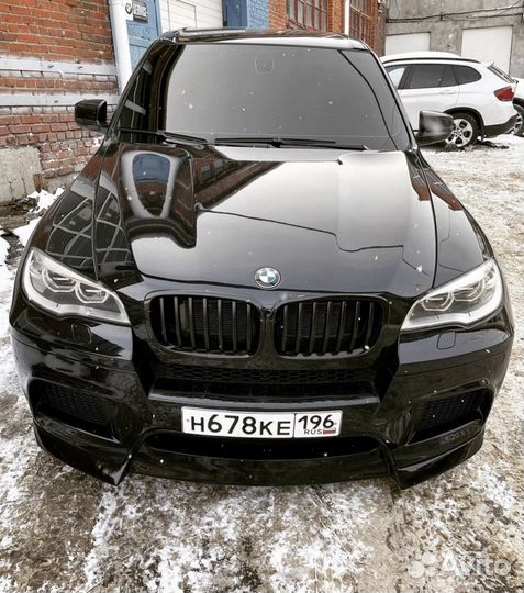 Губа на передний бампер vorsteiner bmw x5m