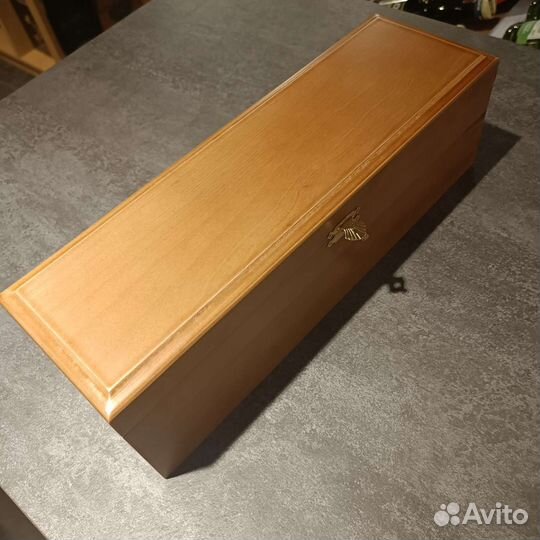 Футляр деревянный (Коробка) под бутылку