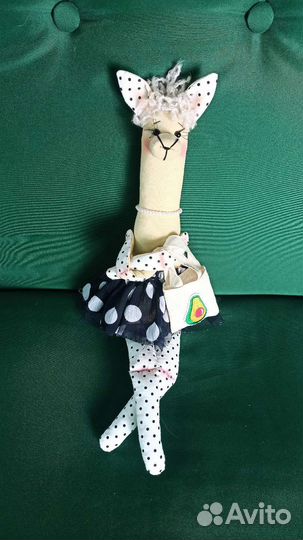 Мягкая игрушка лама