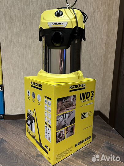 Пылесос Karcher WD 3