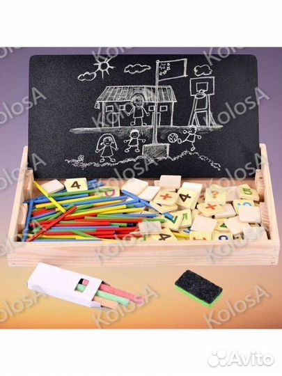 Развивающие деревянные игрушки математика