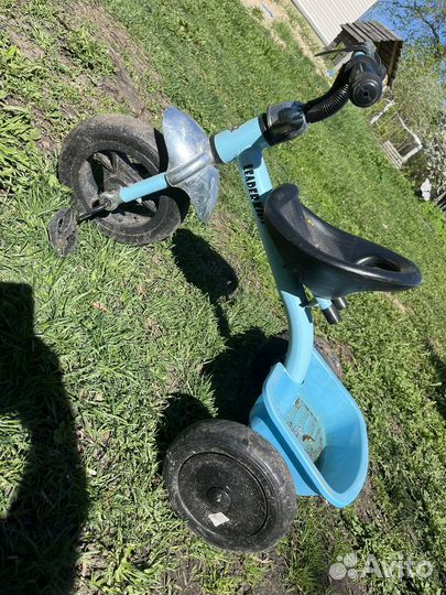 Детский 3х колесный велосипед бу