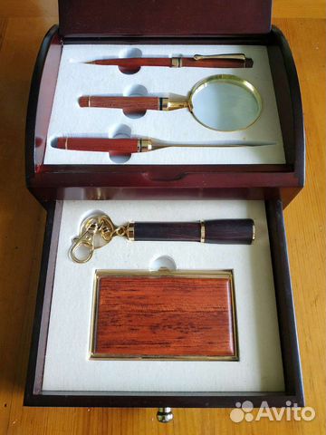 Настольный письменный набор (5 предметов)