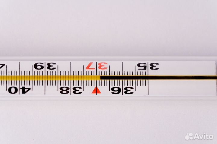 Ртутный градусник для тела рст Ростест