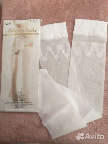 Гольфы женские белые