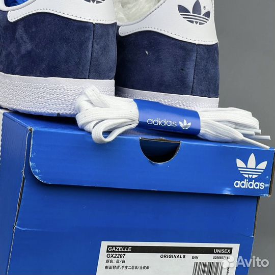 Кроссовки Adidas Gazelle Blue