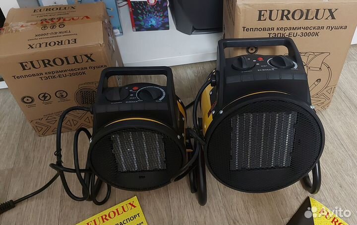 Тепловая пушка электрическая, новая