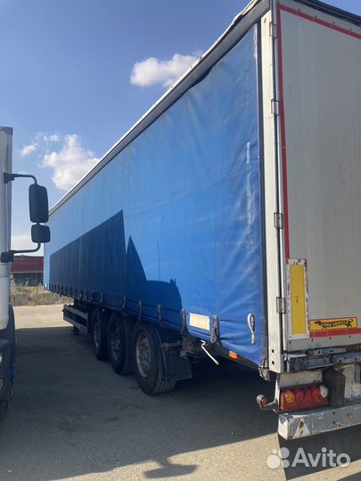 Тент штора на полуприцеп