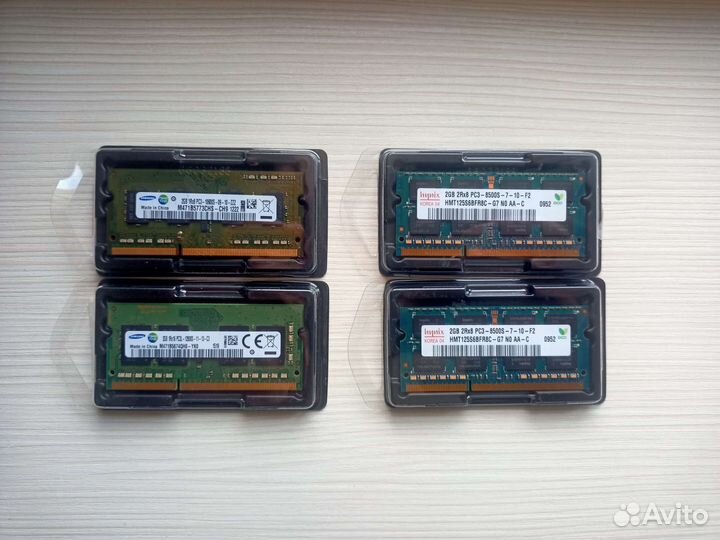 Оперативная память DDR3 4, 8, 2 гб. На ноутбук