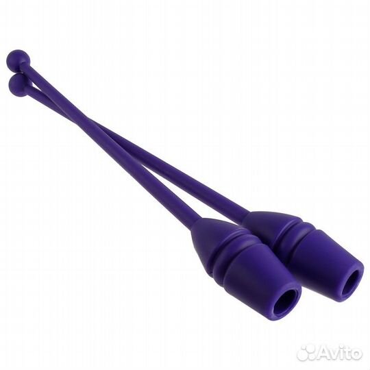 Булавы гимнастические 43 см, 270 г, фиолетовый
