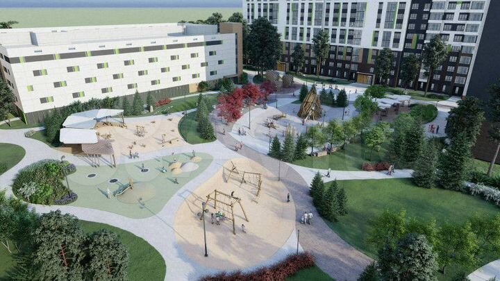 1-к. квартира, 44,3 м², 15/17 эт.