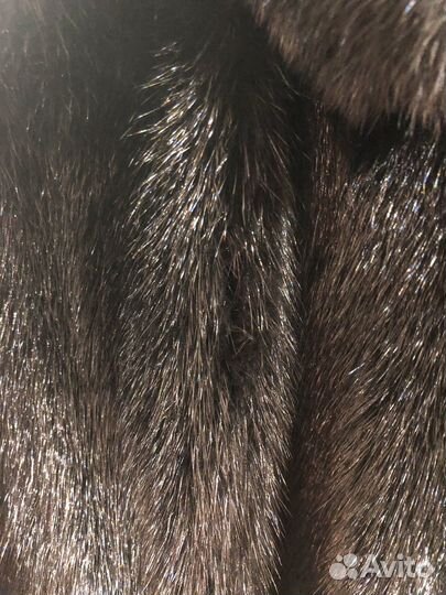 Шуба норковая с капюшоном 46 48 прямая