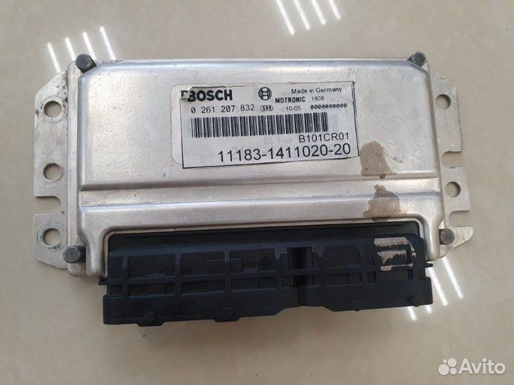 Эбу двигателя Лада Калина 1118