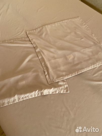 Шелковое постельное белье евро новое