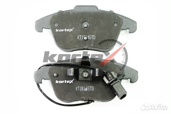 KT1814STD Колодки тормозные дисковые перед