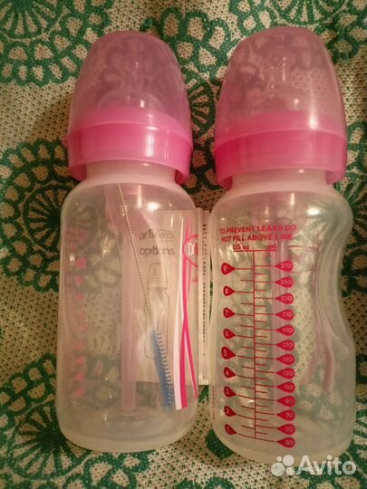 Бутылочка для кормления, соски молочные, пустышки