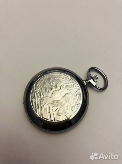 Карманные часы зим Победа Матрешки