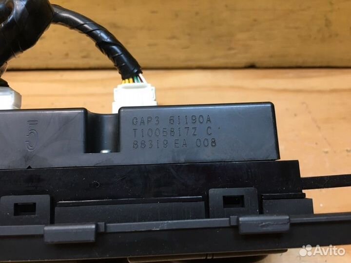 Блок управления климат контролем Mazda Atenza