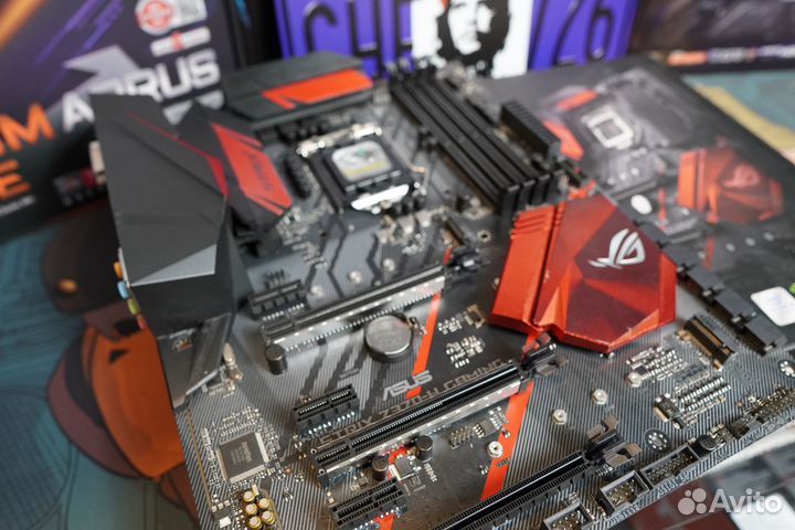 Материнская плата asus ROG strix Z370-H gaming