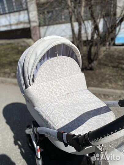 Коляска adamex 3 в 1 бу