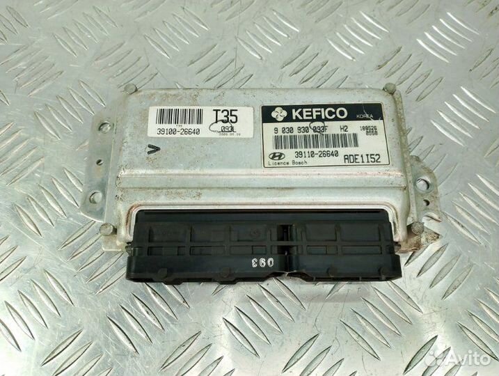 Блок управления двигателем Hyundai Accent G4EC