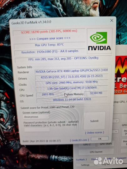 Asus rog strix g16 rtx 4080