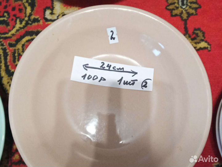 Тарелки разные бу, но в хорошем состоянии