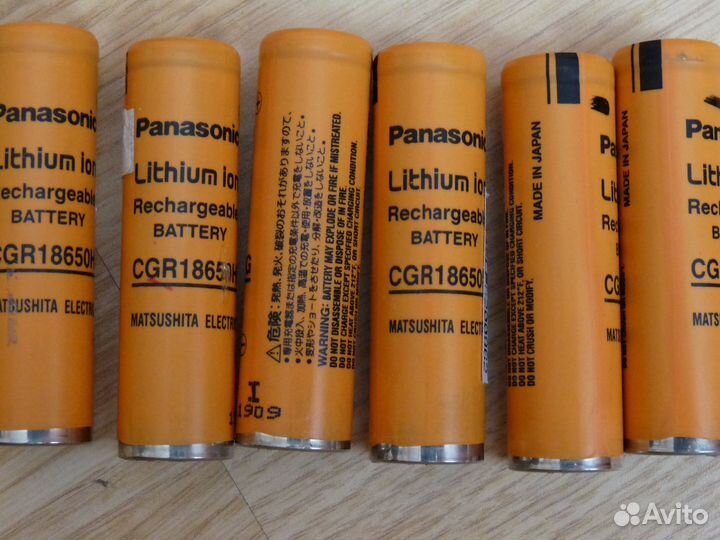 Литиевые аккумуляторы 18650