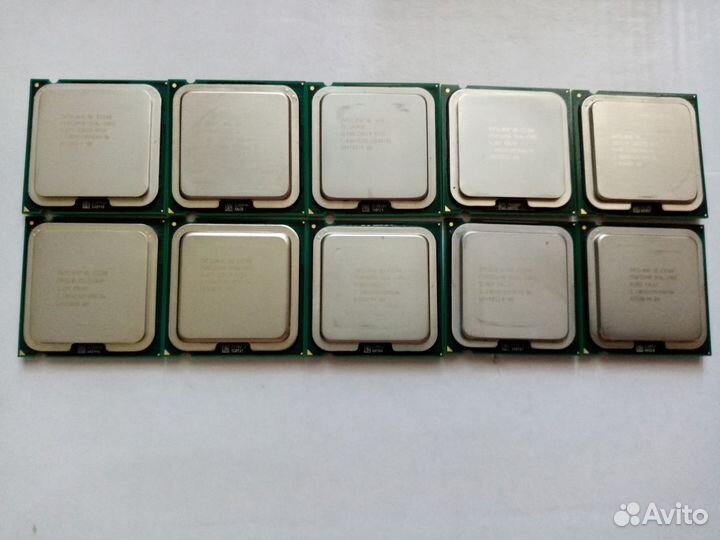 Процессоры на 775 сокет