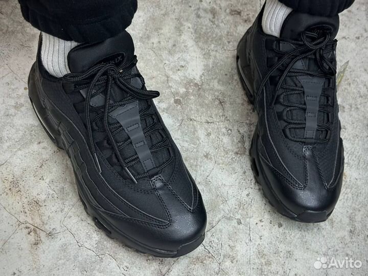 Gore-Tex Кроссовки Nike Air Max 95 All Black Черны