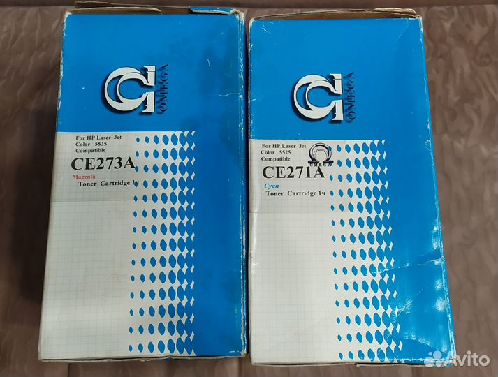 Картридж CE271A и CE273A