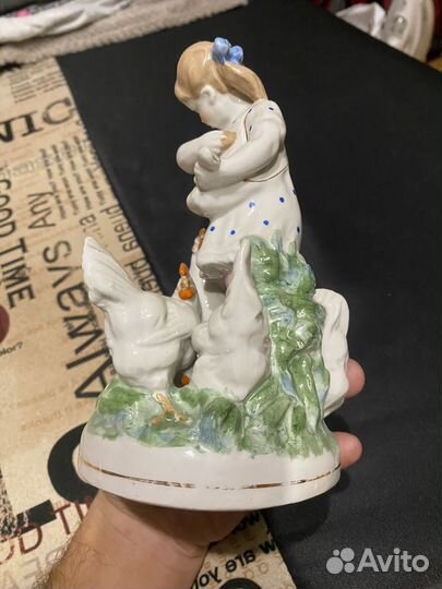 Статуетка фарфор дулево 1956г