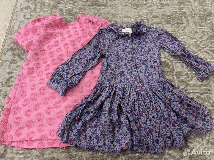 Вещи пакетом zara, next на девочку 116