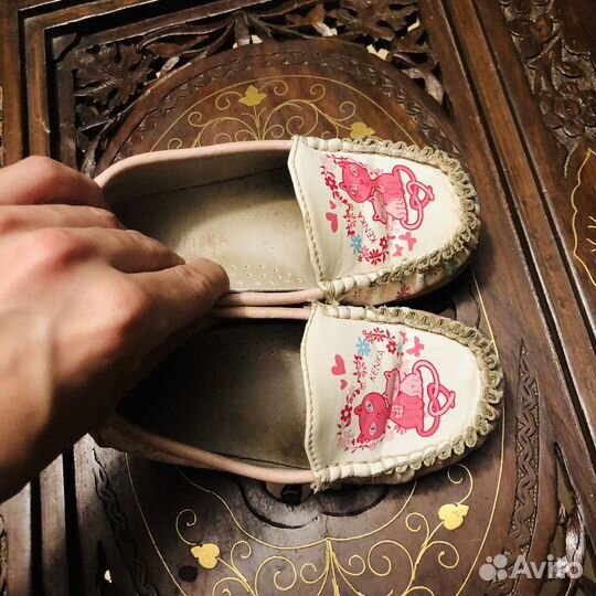 Мокасины для девочки 26