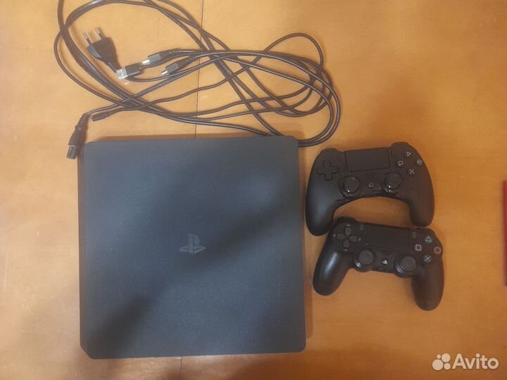 Sony playstation 4 slim 1tb с играми и дисководом