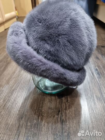 Шапка норковая женская