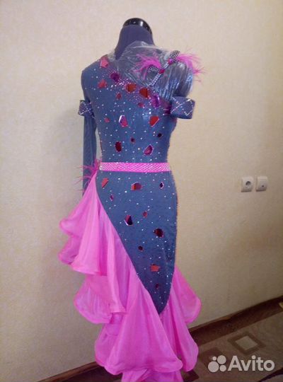 Продам женский комплект 3-ка для бальных танцев