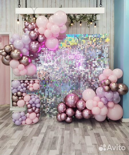 Фотозона, Оформление Шарами на день рождения