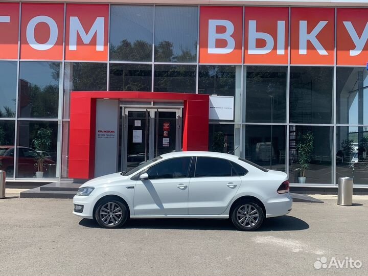 Volkswagen Polo 1.6 AT, 2019, 100 000 км